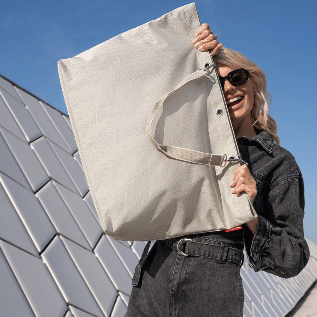shopper XL herringbone sand