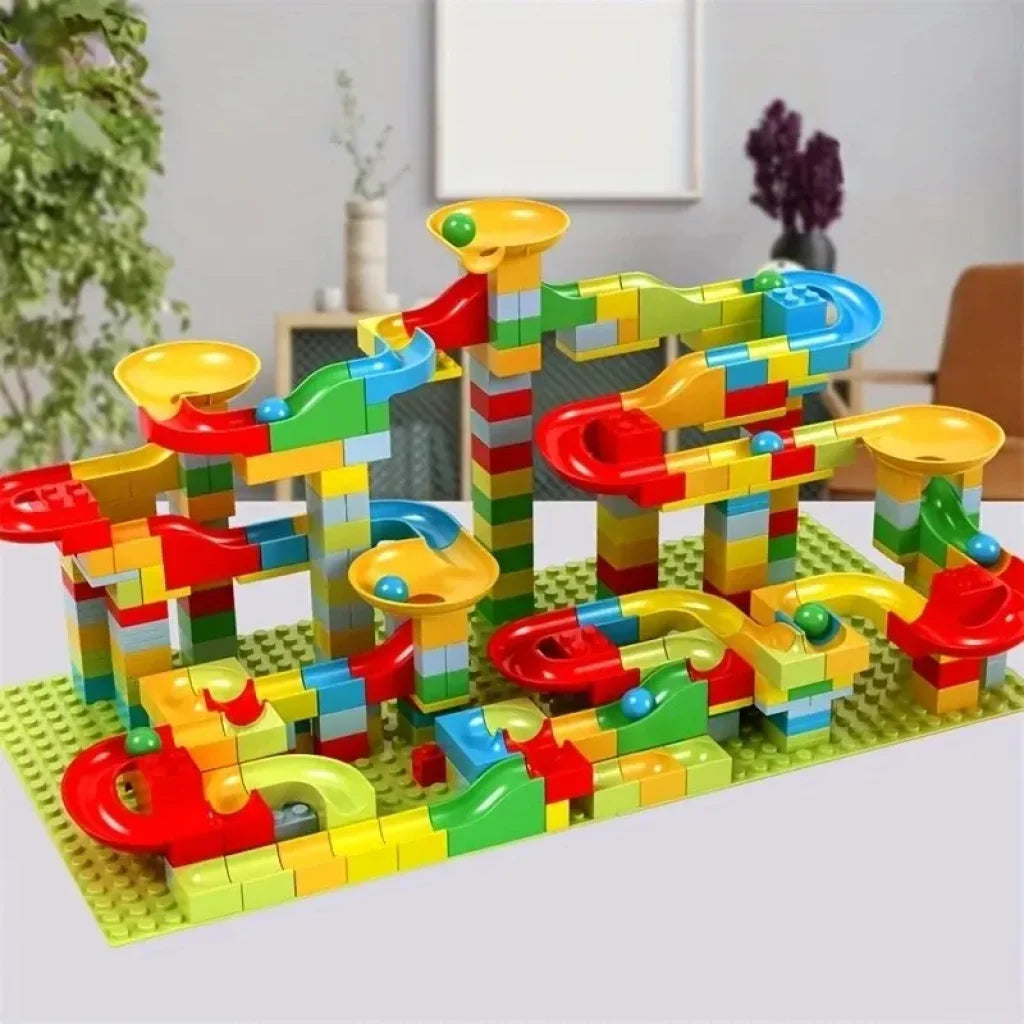 Slide Assembling Building Blocks