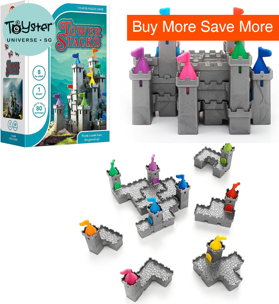 Smartgames - Tower Stacks Castle Building Game