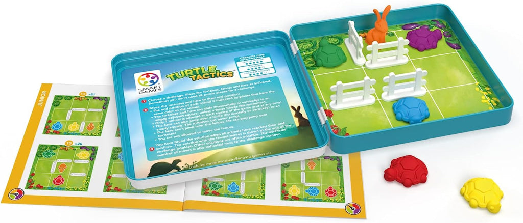 Smartgames - Turtle Tactics Metal Box Travel Game