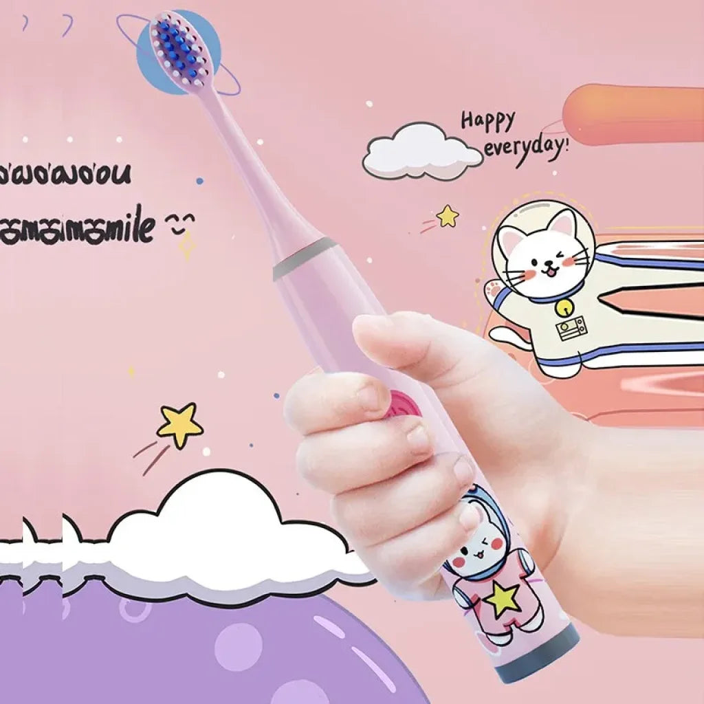 Soft Children’s Electric Toothbrush (Battery Not Included)