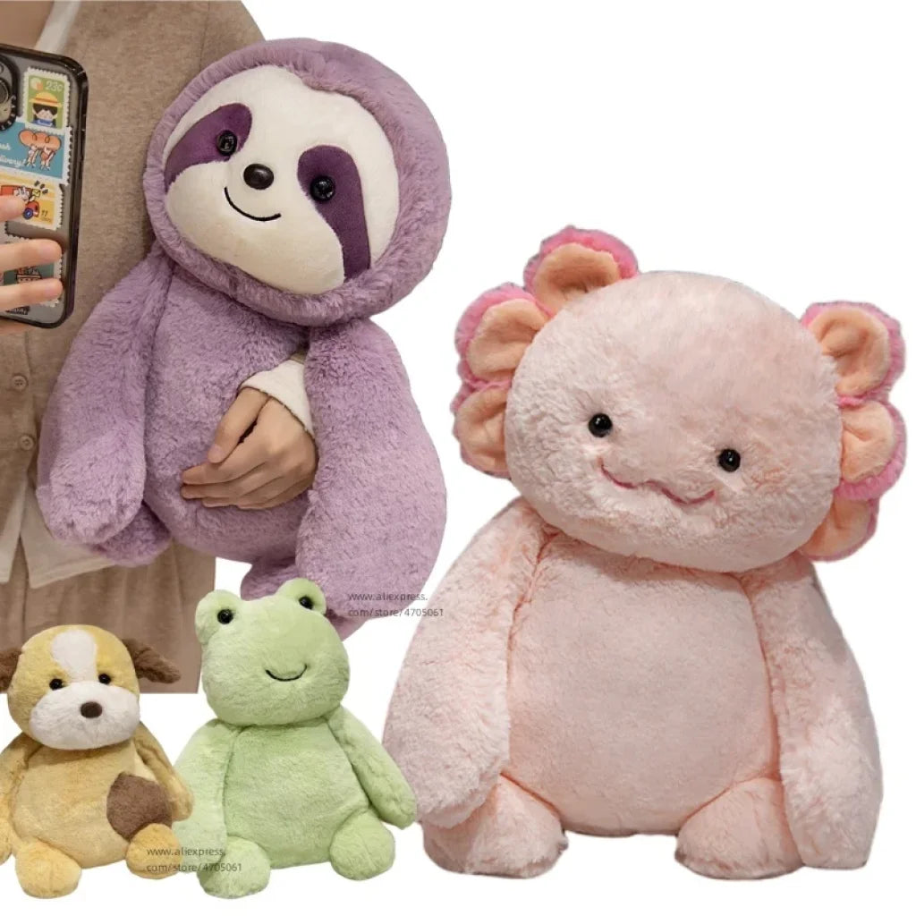 Soft Cute Animals Plushie Axoloti