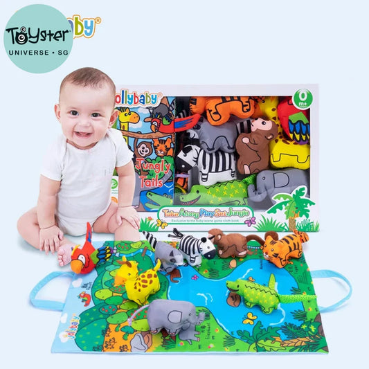 Soft Feel High Contrast Animal Cloth Book