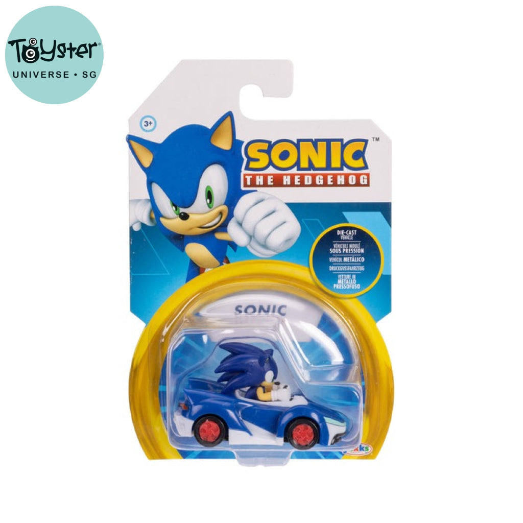 Sonic 1:64 Diecast Vehicle W8 - SONIC - Sonic