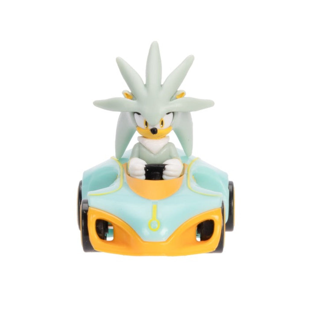 Sonic 1:64 Diecast Vehicle W8 - SILVER - Sonic
