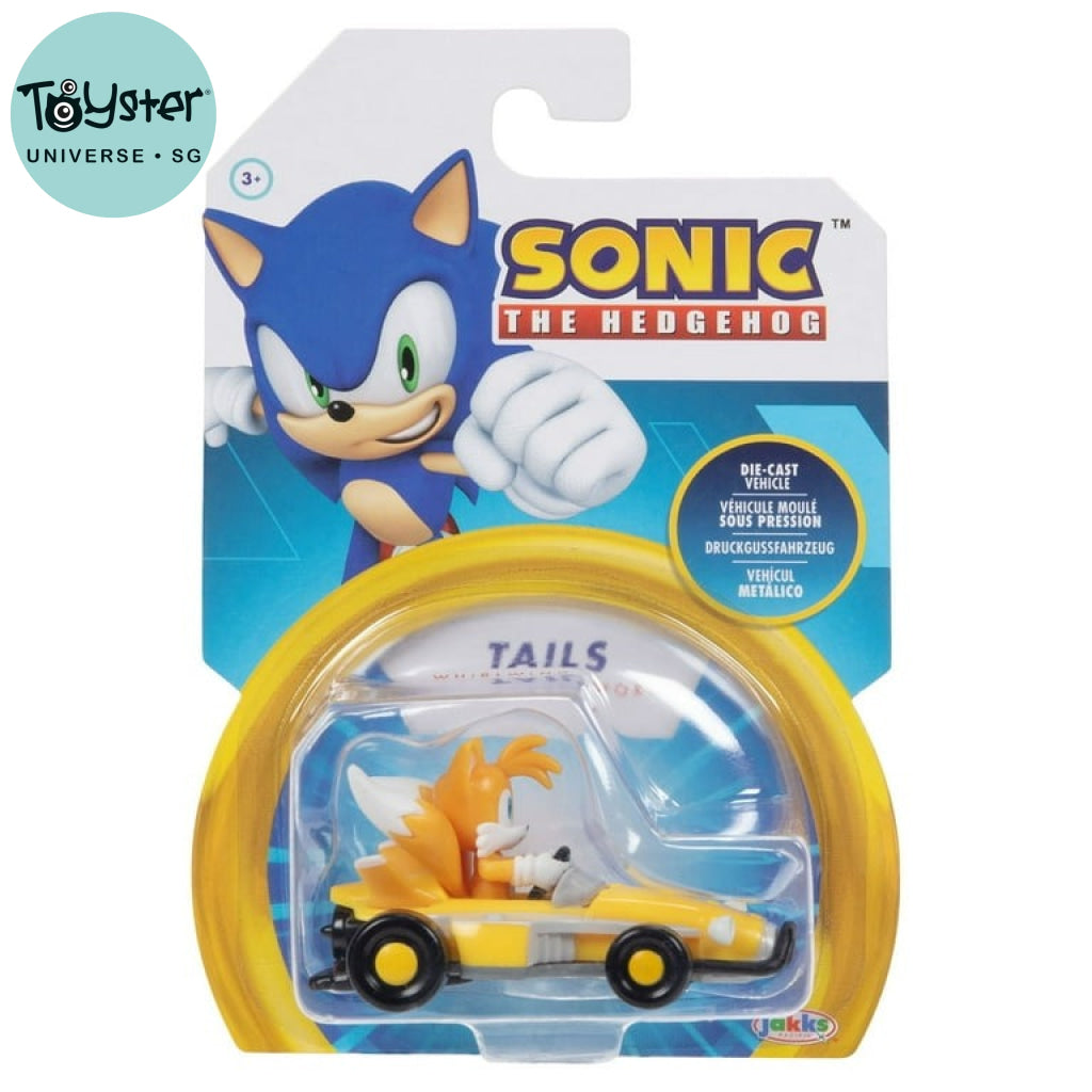 Sonic 1:64 Diecast Vehicle W9 - TAILS - Sonic