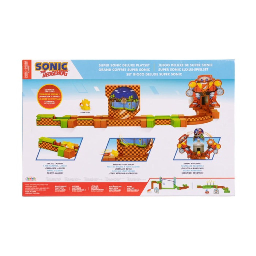 Sonic Go Go Racers Deluxe Playset - Sonic