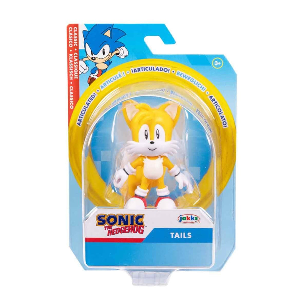 Sonic The Hedgehog Action Figure W19 2.5 Inch - Classic Tails - Sonic