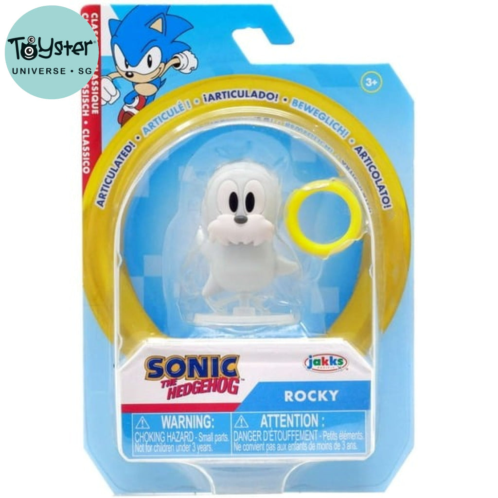 Sonic The Hedgehog Action Figure W19 2.5 Inch - Rocky - Sonic