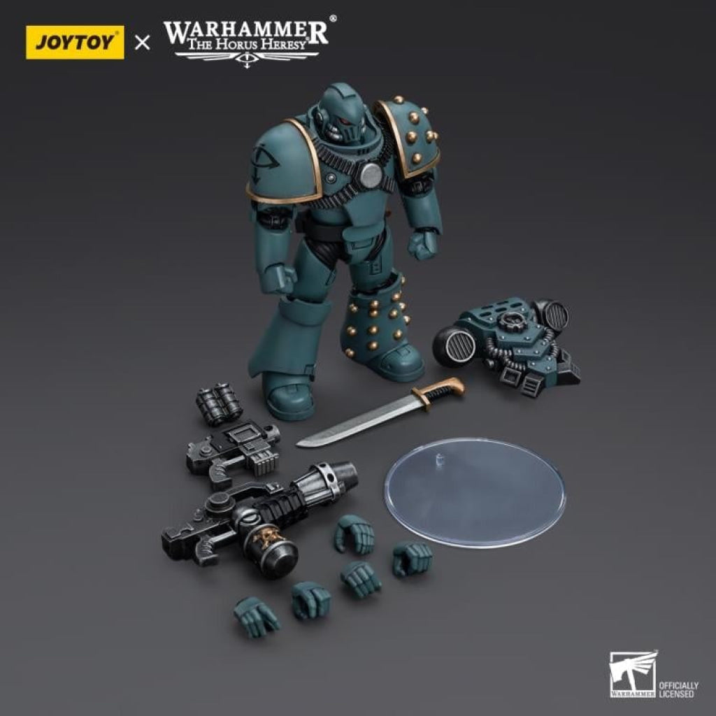 Sons Of Horus: Mkiv Tactical Squad Legionary With Flamer Jt9596 Warhammer 40K