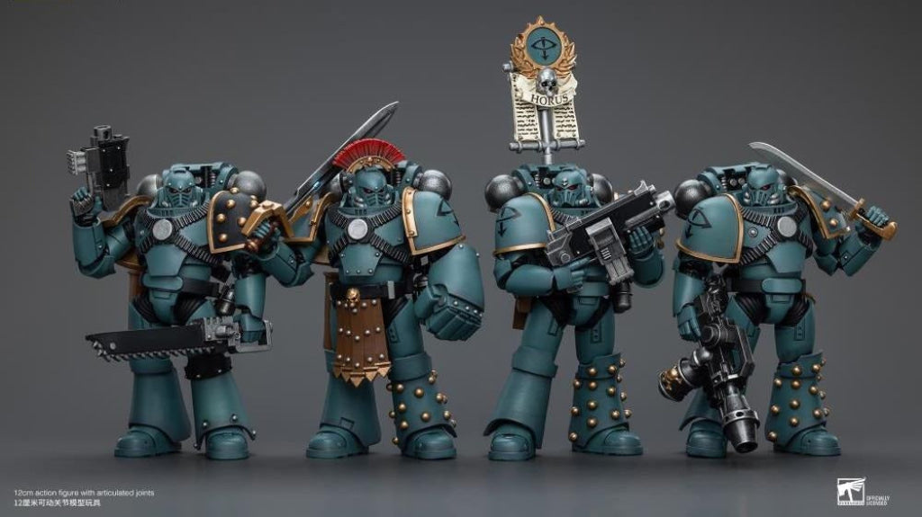 Sons Of Horus: Mkiv Tactical Squad Sergeant With Power Fist Jt9572 Warhammer 40K