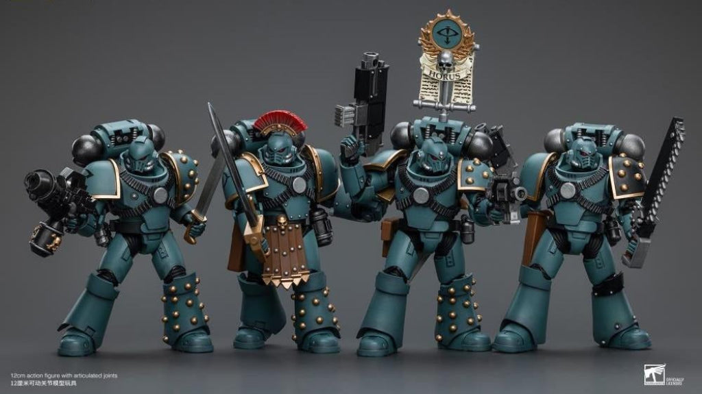 Sons Of Horus: Mkiv Tactical Squad Sergeant With Power Fist Jt9572 Warhammer 40K