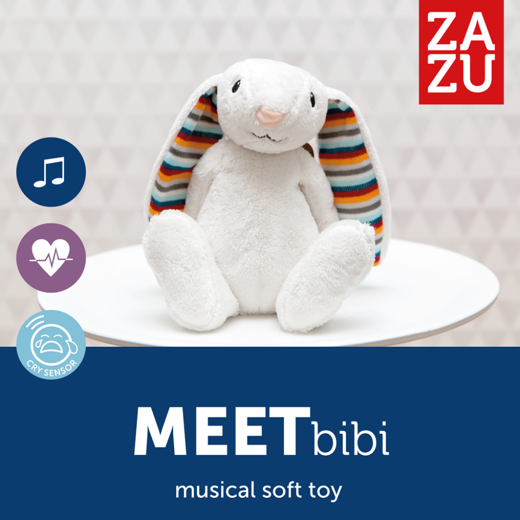 Sound Machine with Heartbeat Sounds - Bibi / Coco - Nightlight