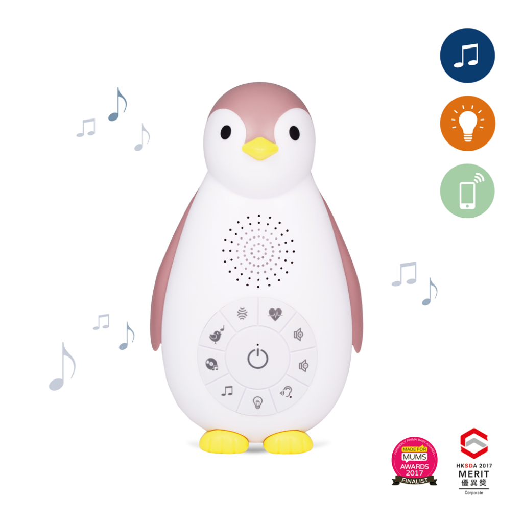 Sound Machine - Zoë the Penguin - Pink - Nightlight
