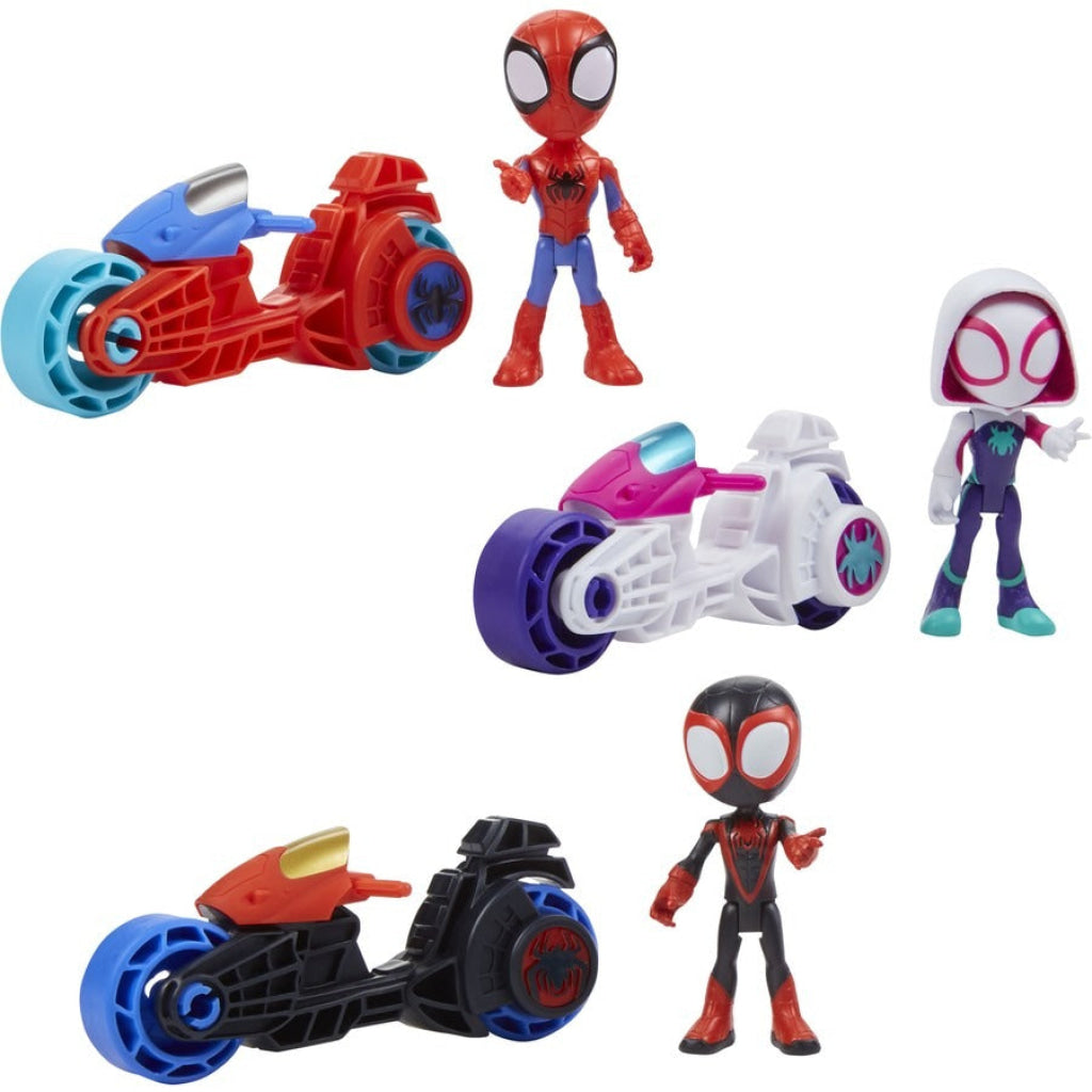 Spidey Amazing Friends Ghost Spider Motorcycle - Marvel