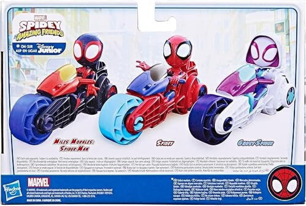 Spidey Amazing Friends Ghost Spider Motorcycle - Marvel