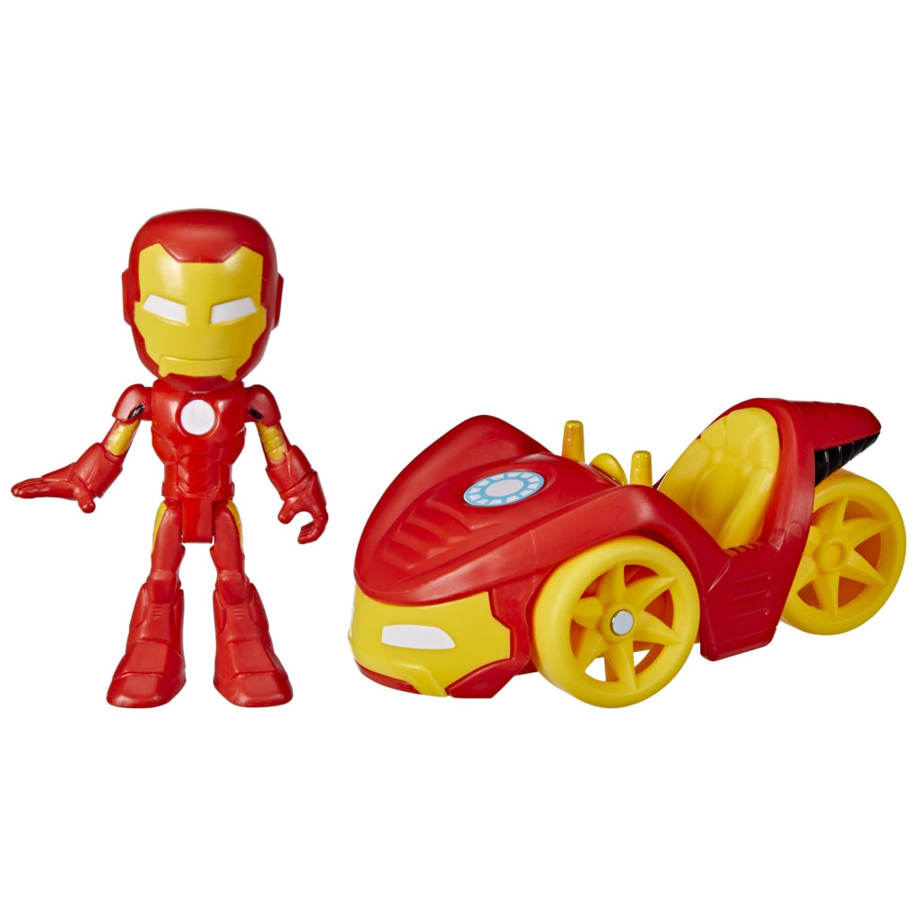 Spidey Amazing Friends Iron Man Vehicle Figure - Marvel