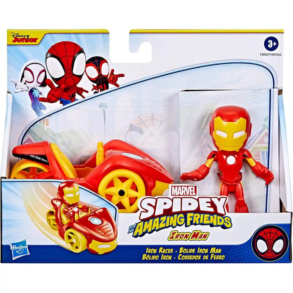 Spidey Amazing Friends Iron Man Vehicle Figure - Marvel