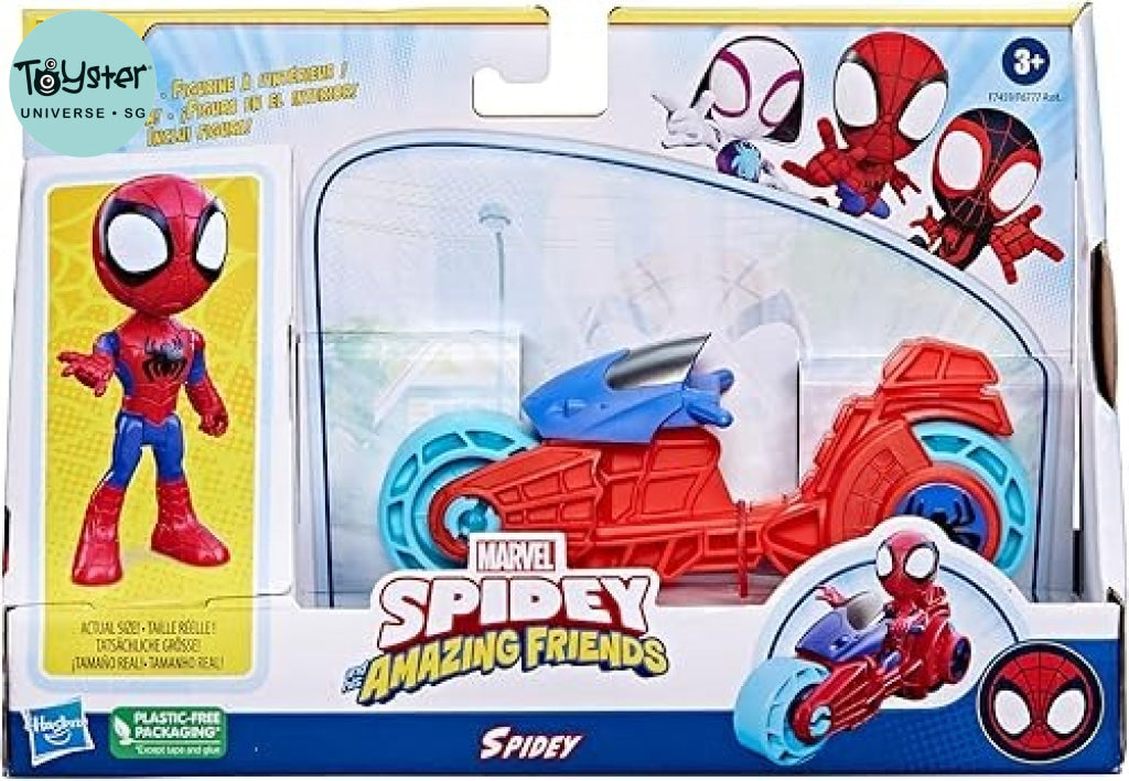 Spidey Amazing Friends Spidey Motorcycle - Marvel