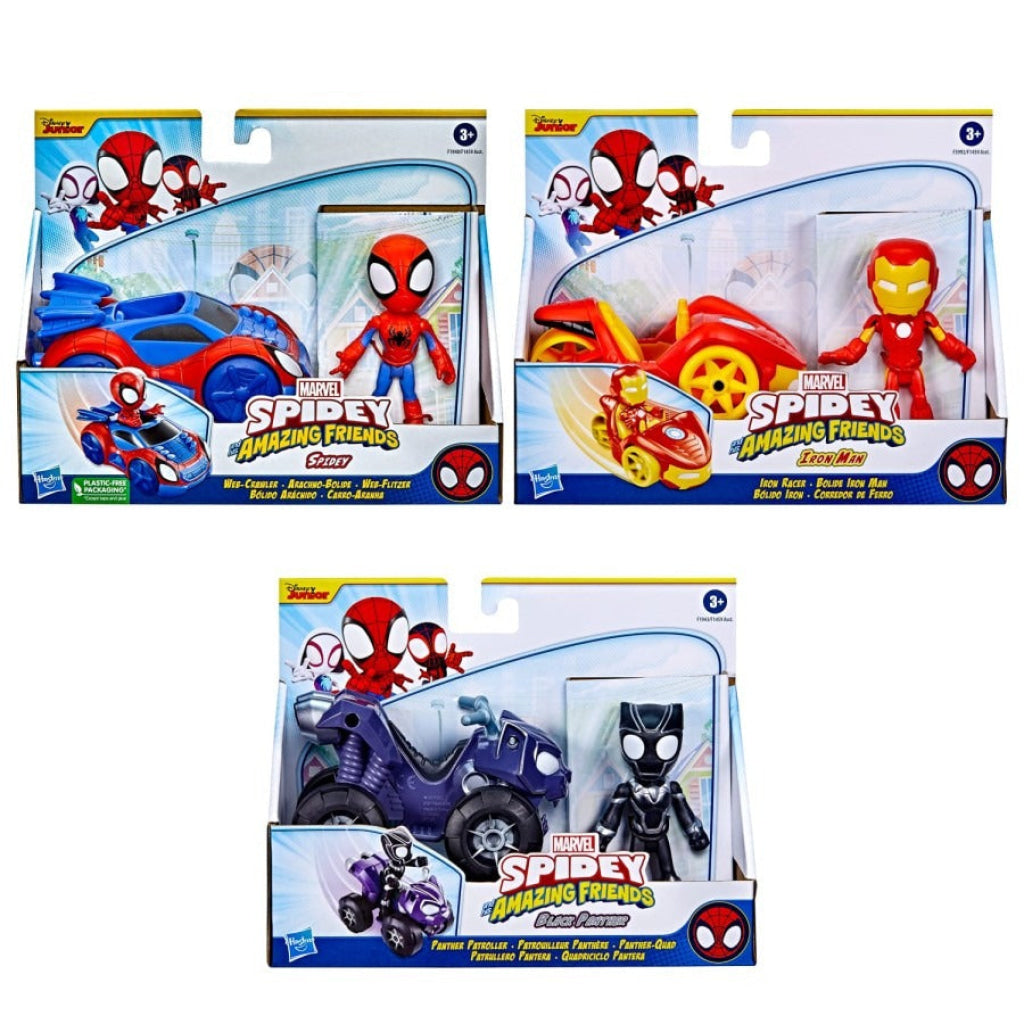 Spidey Amazing Friends Spidey Vehicle Figure - Marvel