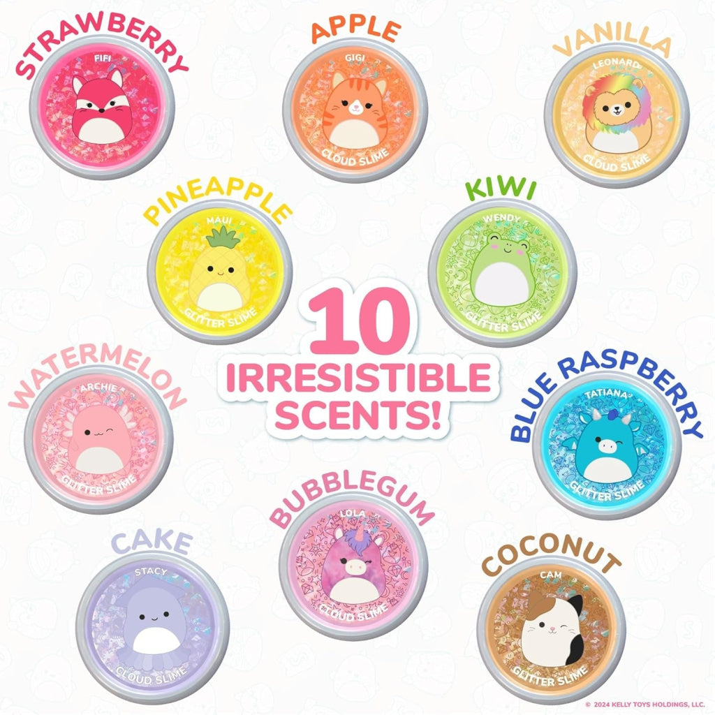 Squishmallows Original Ultimate Slime Mix’ins 10-Pack