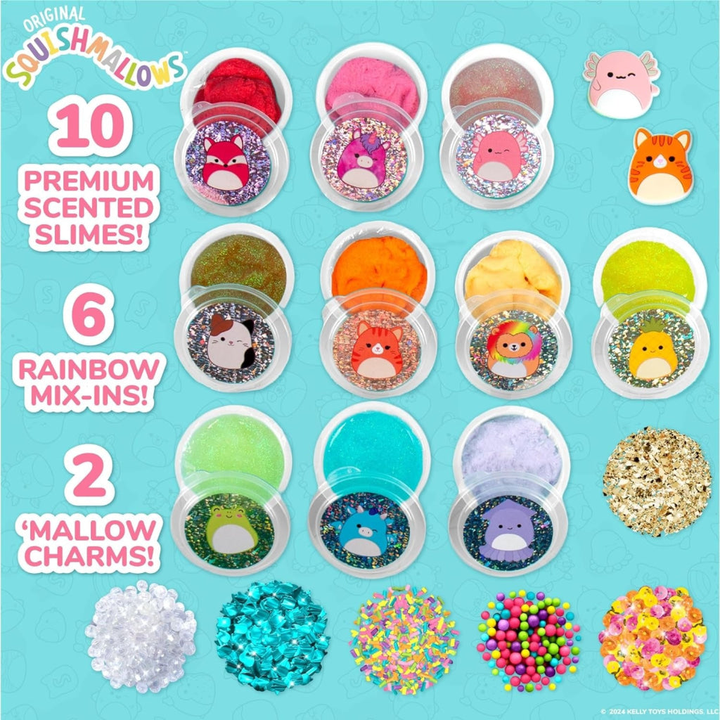 Squishmallows Original Ultimate Slime Mix’ins 10-Pack