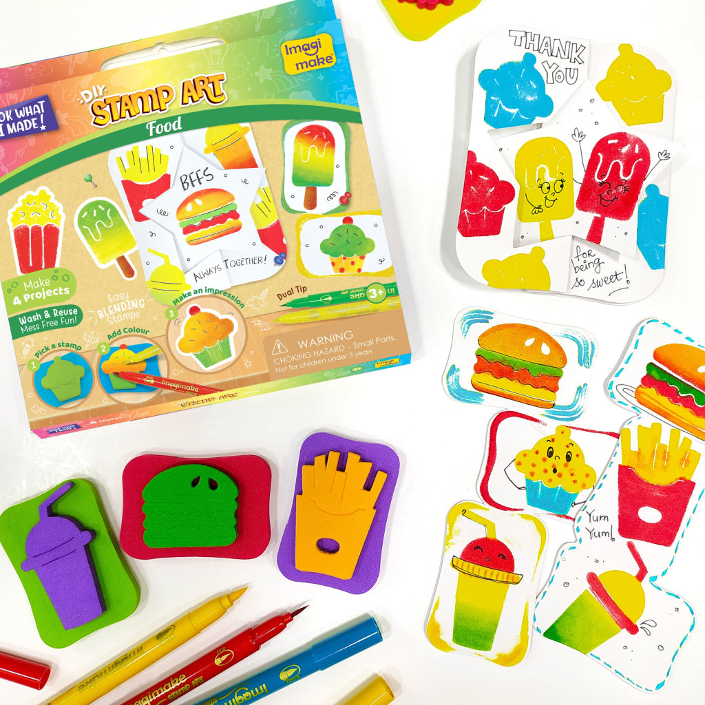 Stamp Art - Food - Stamp Art