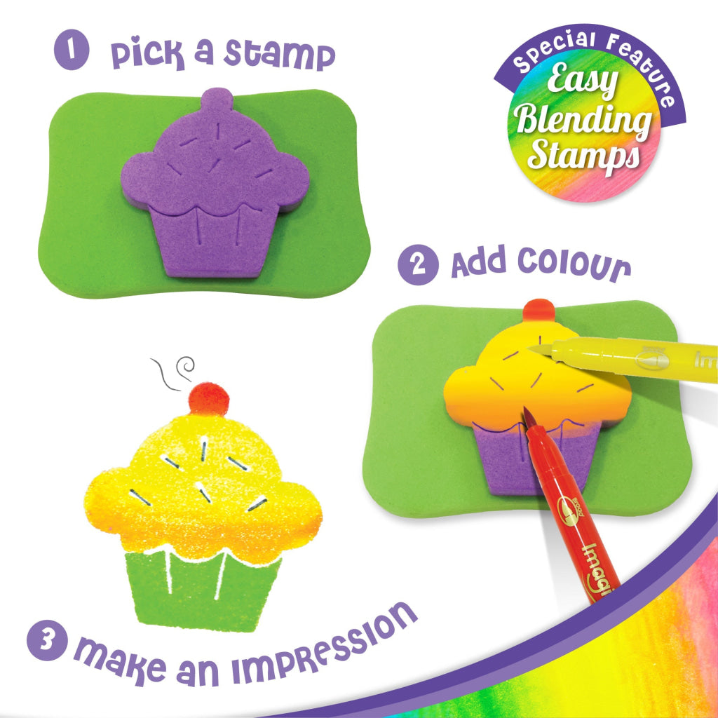 Stamp Art - Food - Stamp Art