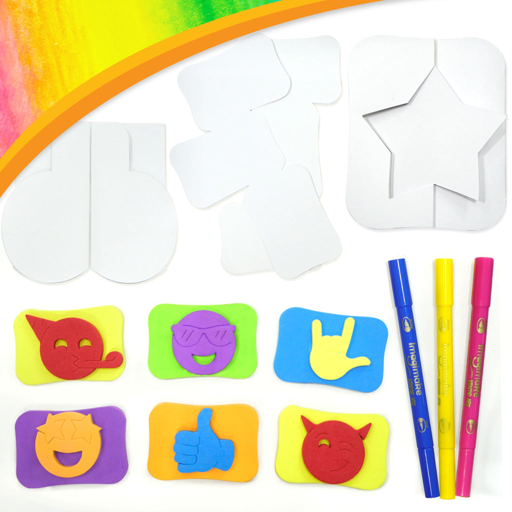 Stamp Art - Smiley - Stamp Art