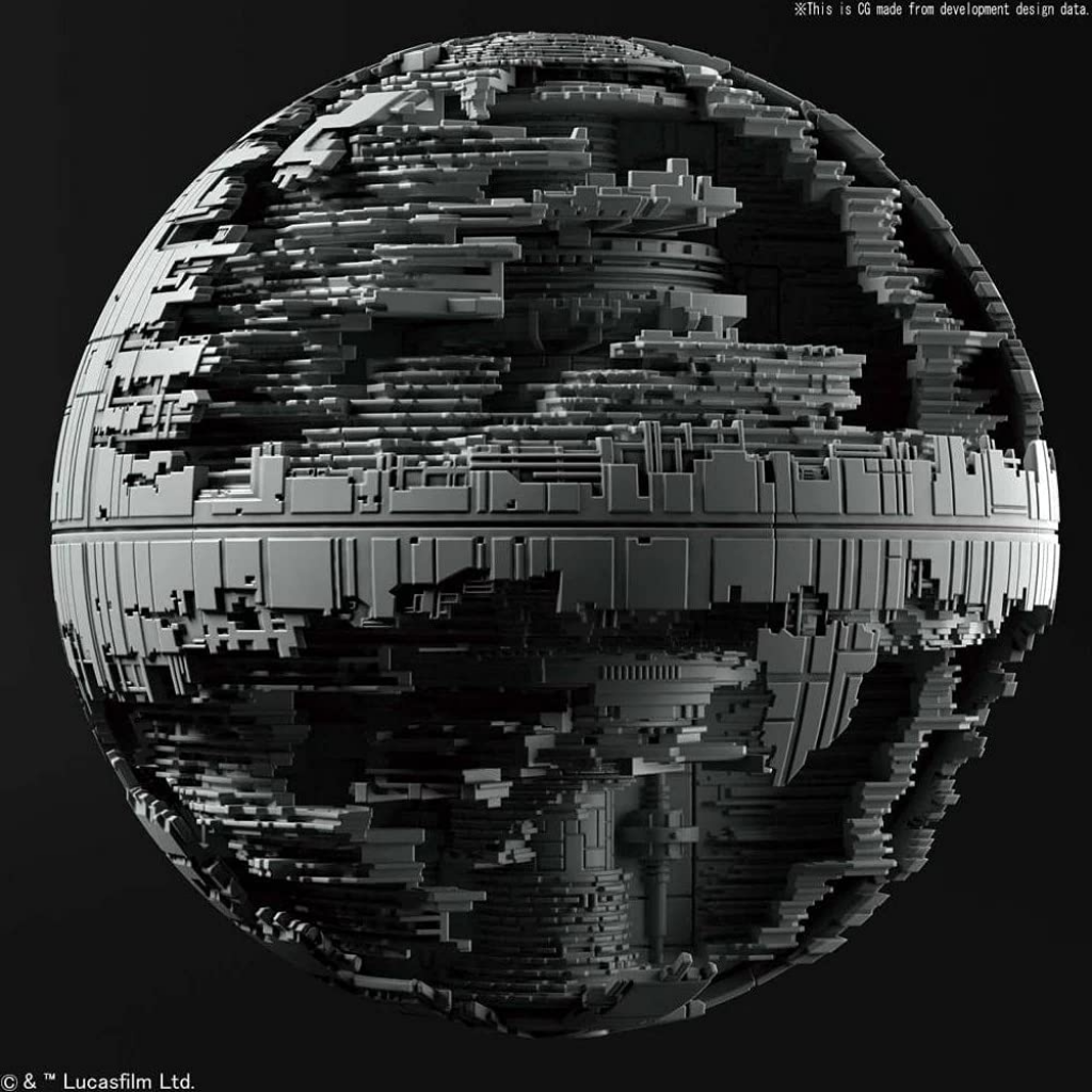Star Wars Death Ii 1/2 700 000 Scale & Destroyer 1/14 500 Model Kit Set