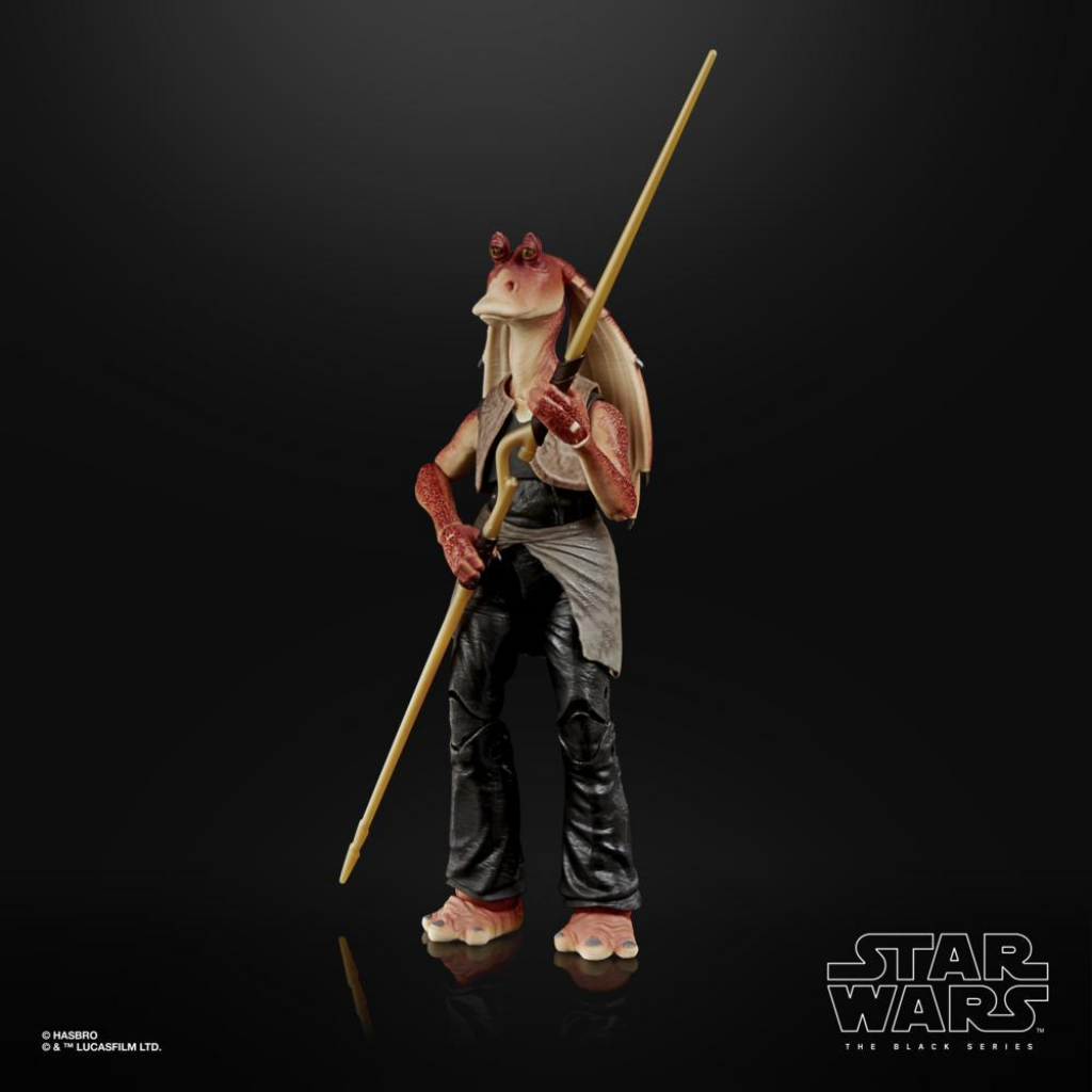 Star Wars The Black Series Jar Binks 6-Inch-Scale Wars: Phantom Menace Collectible Deluxe Action