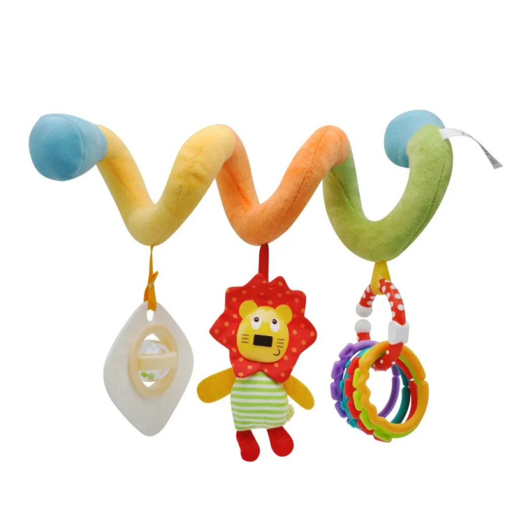 Stroller Spiral Rattle Baby Toy For Newborns Lion 025