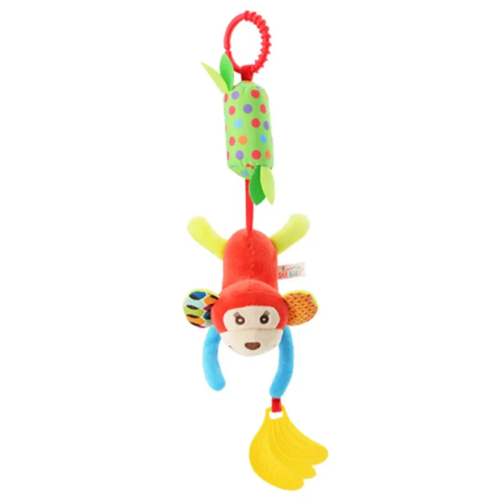 Stroller Spiral Rattle Baby Toy For Newborns Monkey 026