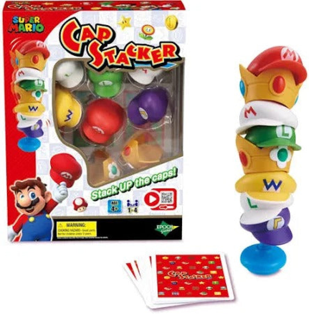 Super Mario Cap Stacker - Super Mario