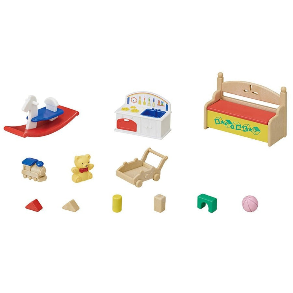 Sylvanian Families Baby’s ToyBox - Snow Rabbit & Panda Babies Set Sylvanian Families