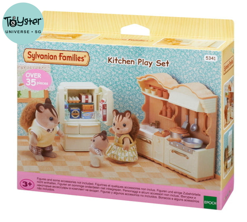 Sylvanian Families Kitchen Play Set - Free Gift