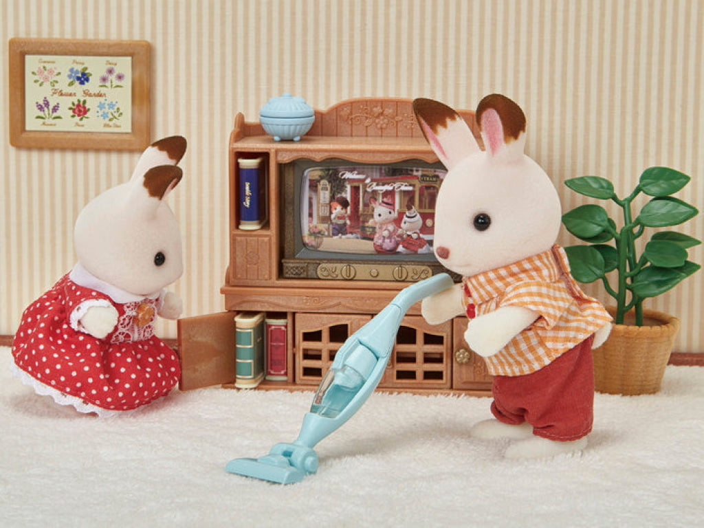 Sylvanian Families Laundry & Vacuum Cleaner - Free Gift