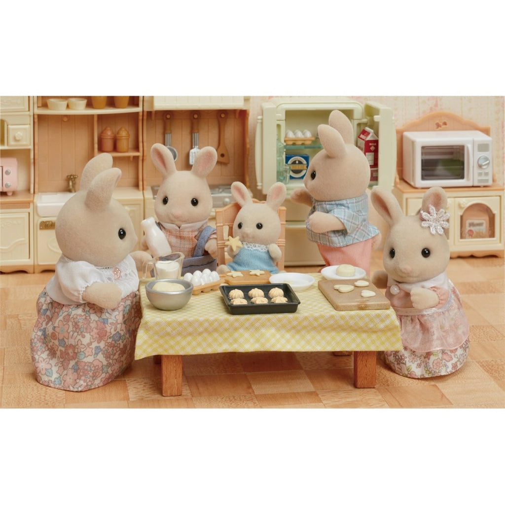 Sylvanian Families Milk Rabbit Family
