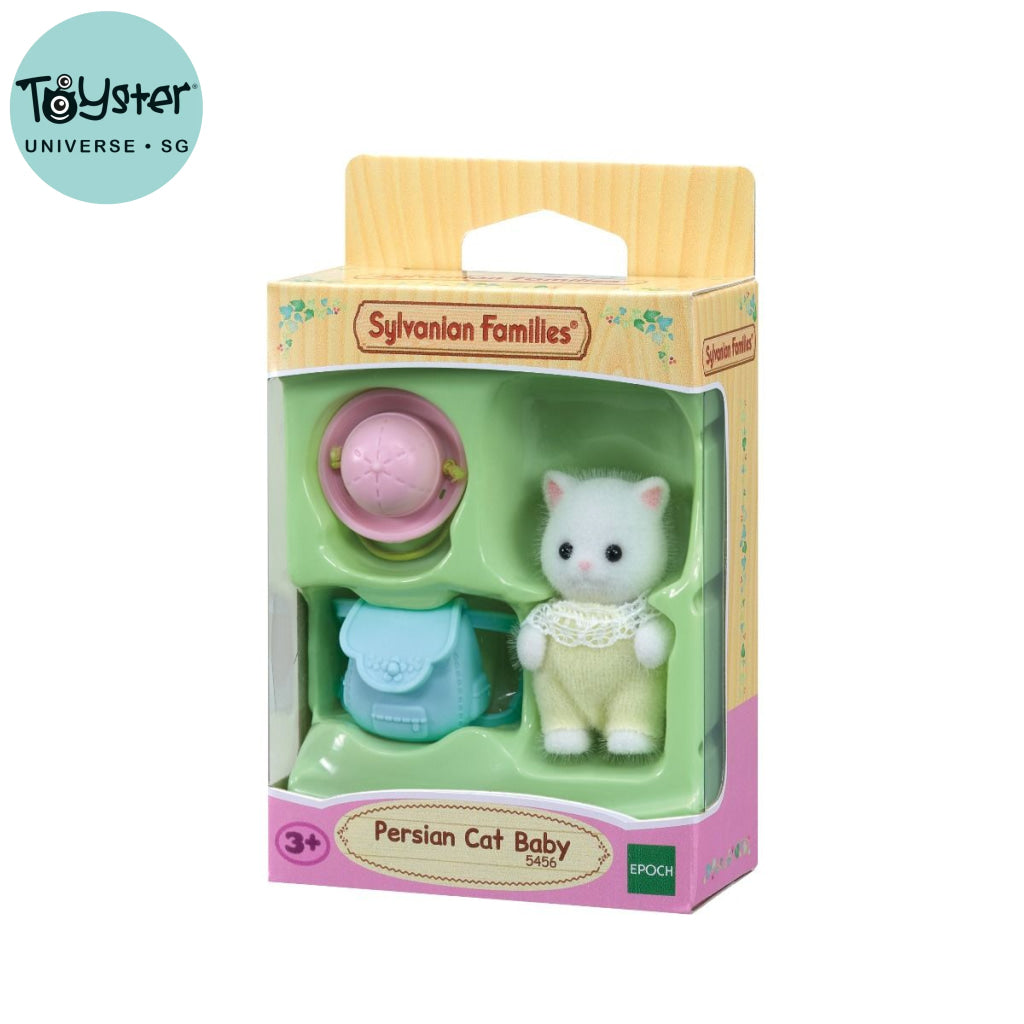 Sylvanian Families Persian Cat Baby - Free Gift