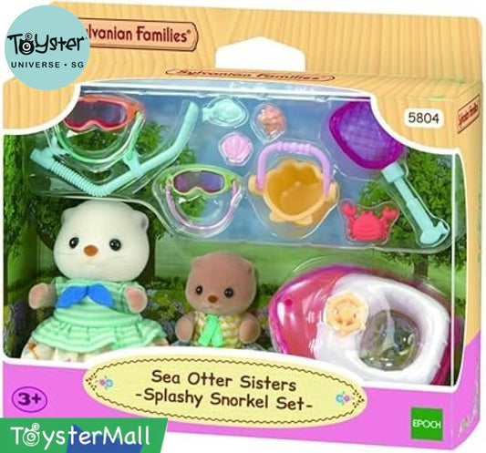 Sylvanian Families Sea Otter Sisters-Splashy Snorkel Set Sylvanian Families
