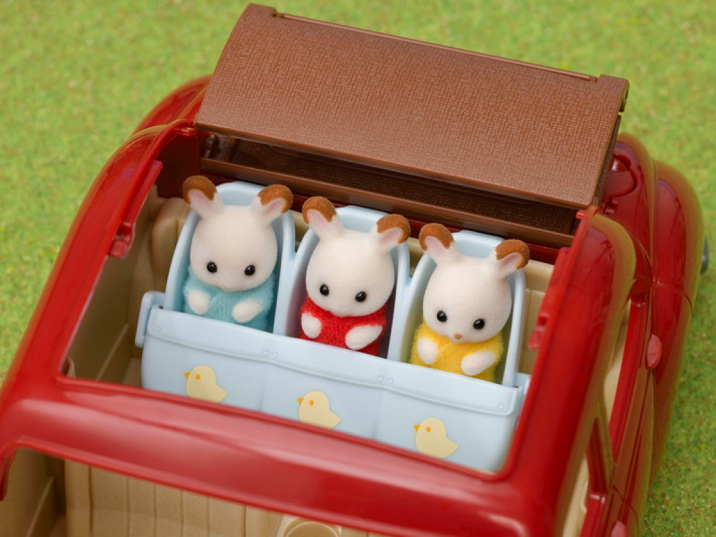 Sylvanian Families Triplets Stroller - Free Gift