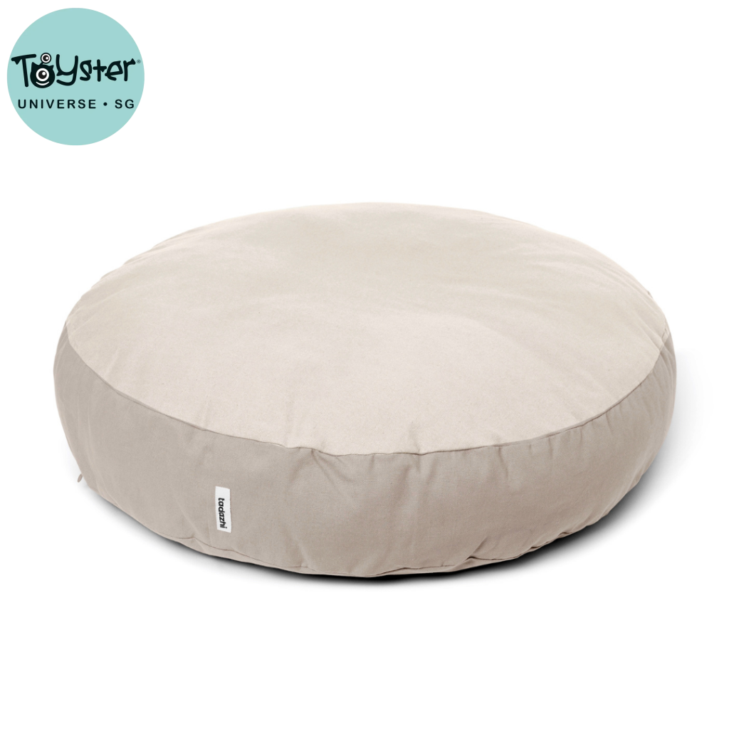 Tadazhi Round Dog Bed Sand - dog bed