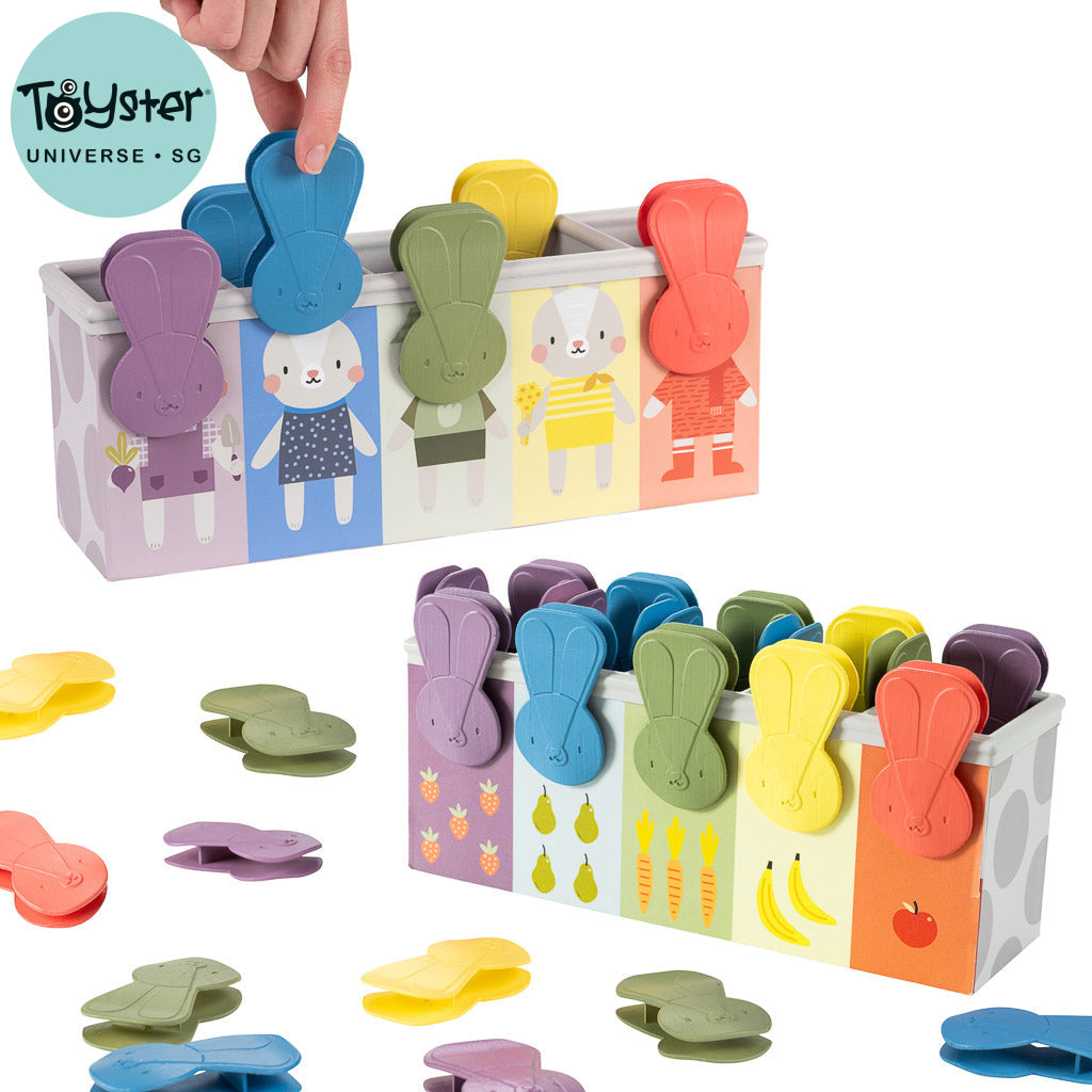 Taf Toys Bunny School Match & Count Toy - Easier Learning