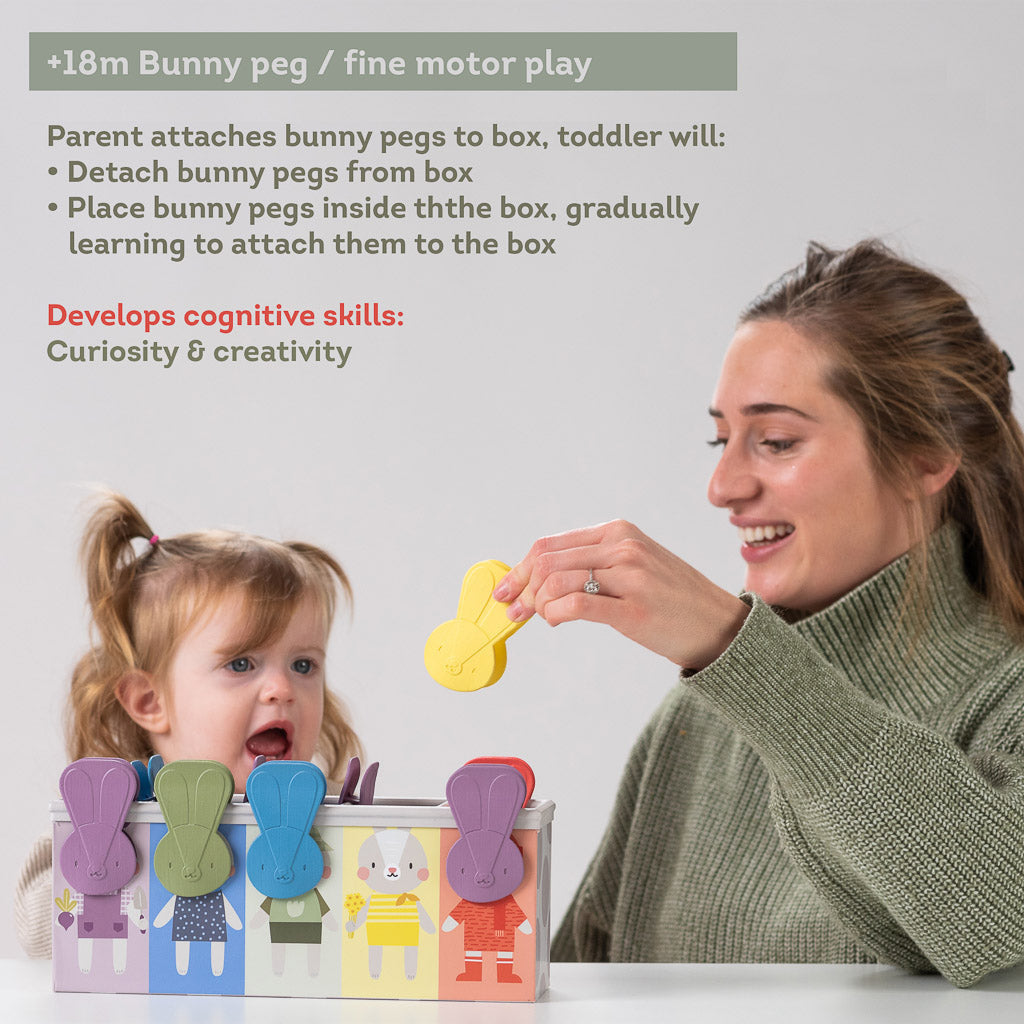 Taf Toys Bunny School Match & Count Toy - Easier Learning