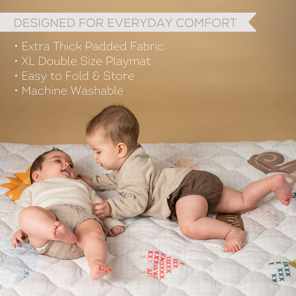 Taf Toys Fantasy Bloom Quilted Playmat - Easier Beginnings