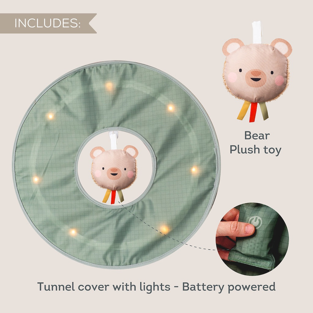 Taf Toys Glow & Crawl Tunnel - Easier Development