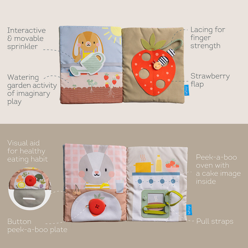 Taf Toys My 1st Busy Book - Easier Learning