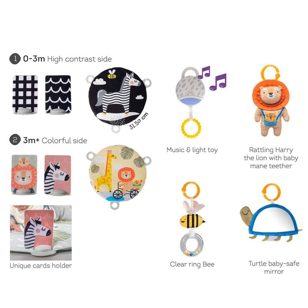 Taf Toys Savannah 360° Activity Play Gym - Easier Development