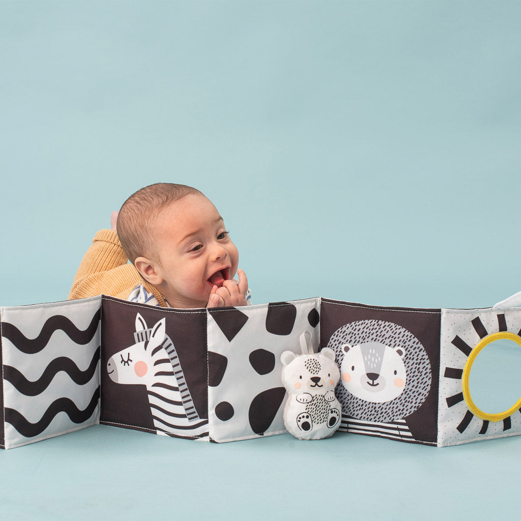 Taf Toys Savannah Black & White Book - Easier Development