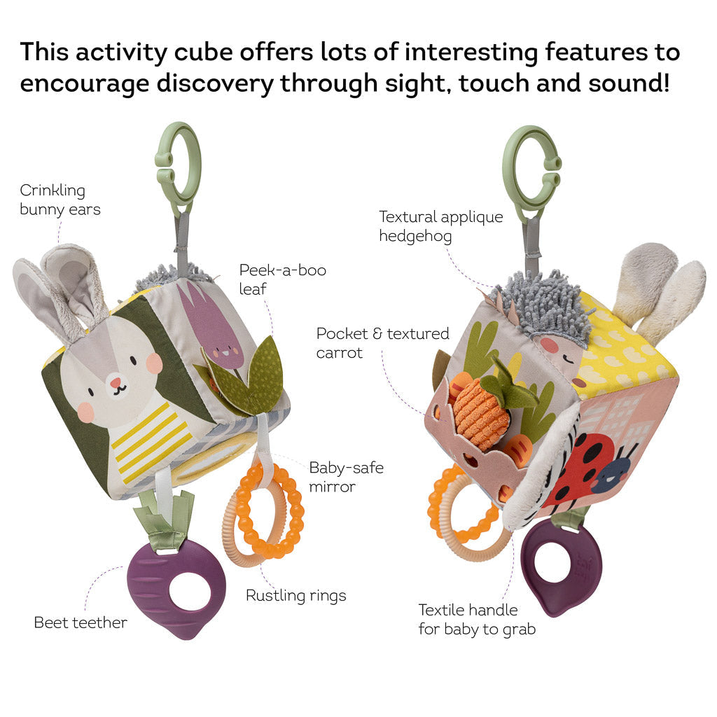 Taf Toys Urban Garden Activity Cube - Easier Development